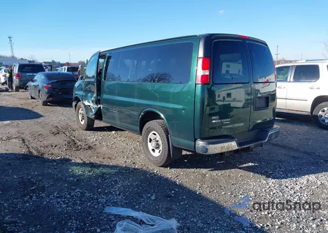 2012 Chevrolet Express 2500 Lt из США, поврежденный, VIN 1GNWGRFG9C1126491